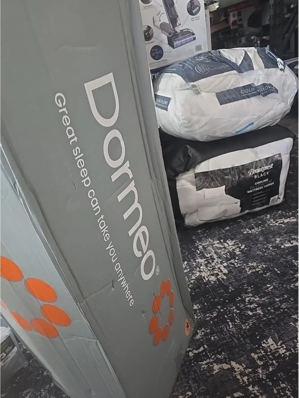 Dormeo Premium King Breathable Mattress (76x80x2.95 inches), White
